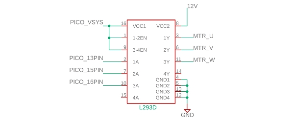 L293D回路図