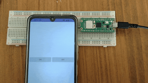Bluetooth通信、GIF